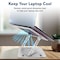 Uncaged Ergonomics SWIVEL LAPTOP STAND SILVER SLS-SILVER - alternate 4